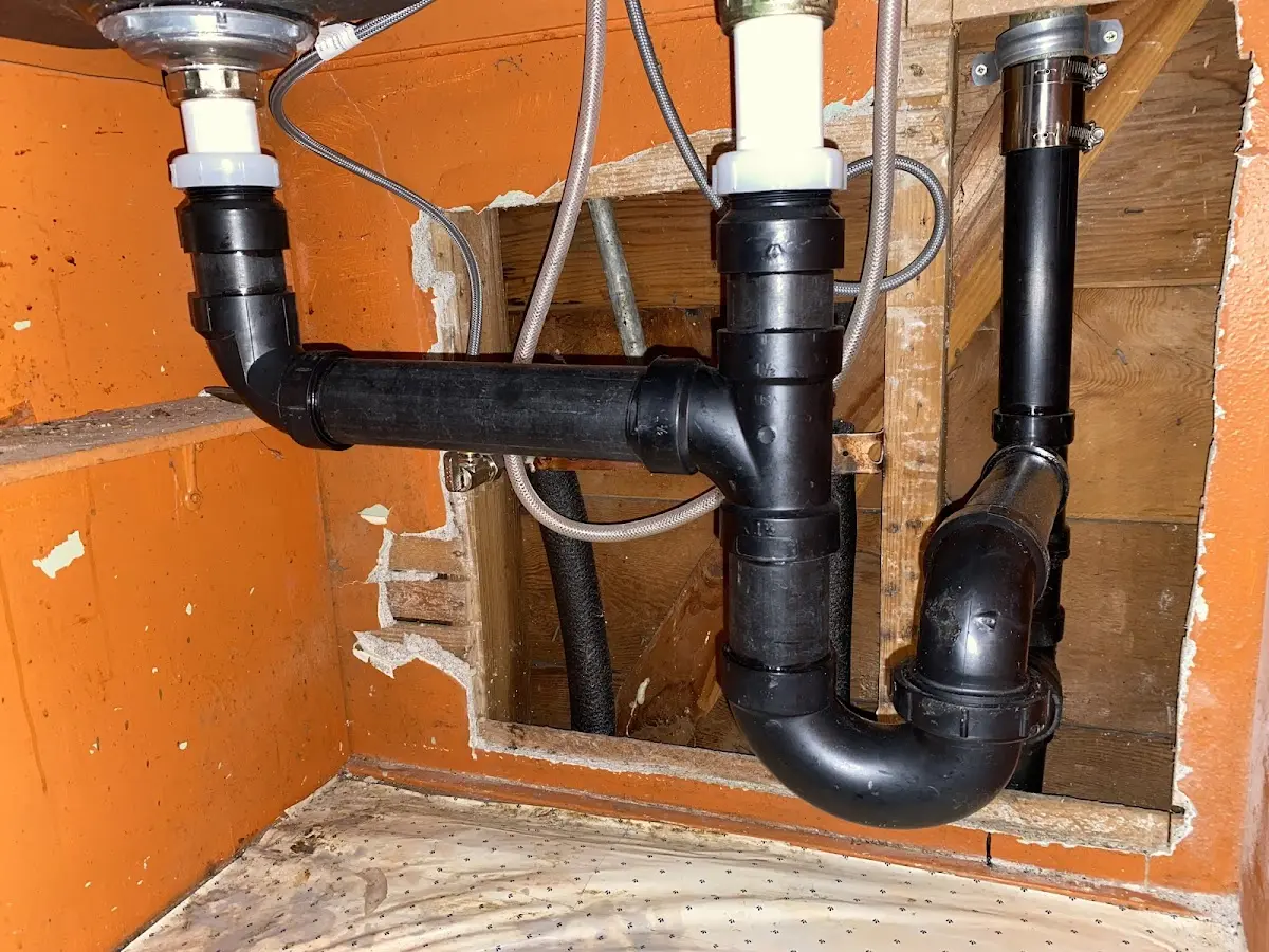 Professional Pipe Bursting equipment and tools on the job in North Star
